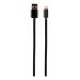 Muvit MUUSC0222 cable USB USB 2.0 1,2 m USB A USB C Negro